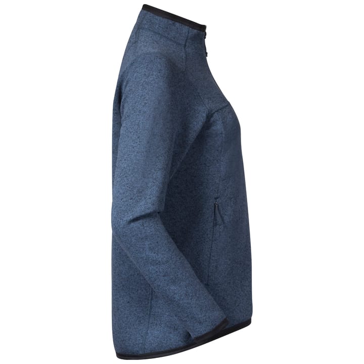 Bergans Women's Kamphaug Knitted Half Zip Orion Blue Bergans