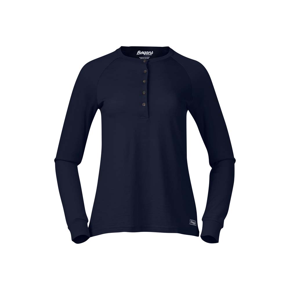 Bergans Women's Lysebu Wool Henley Warm Sand