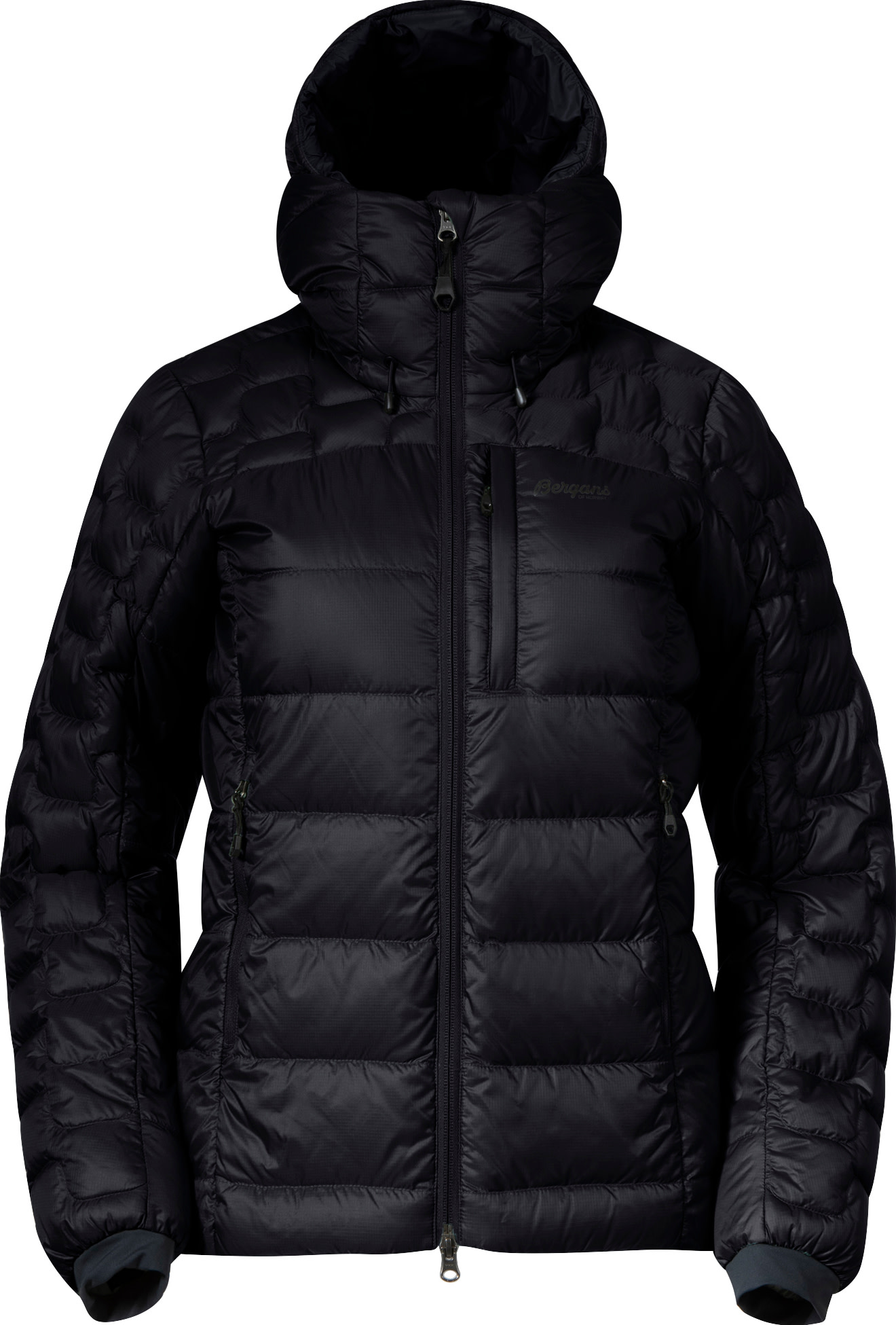 Women’s Magma Medium Down Jacket With Hood Black