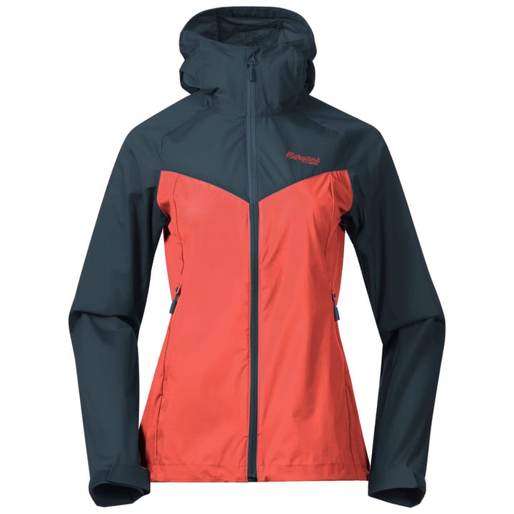 Bergans Women's Microlight Jacket Brick/Orion Blue Bergans