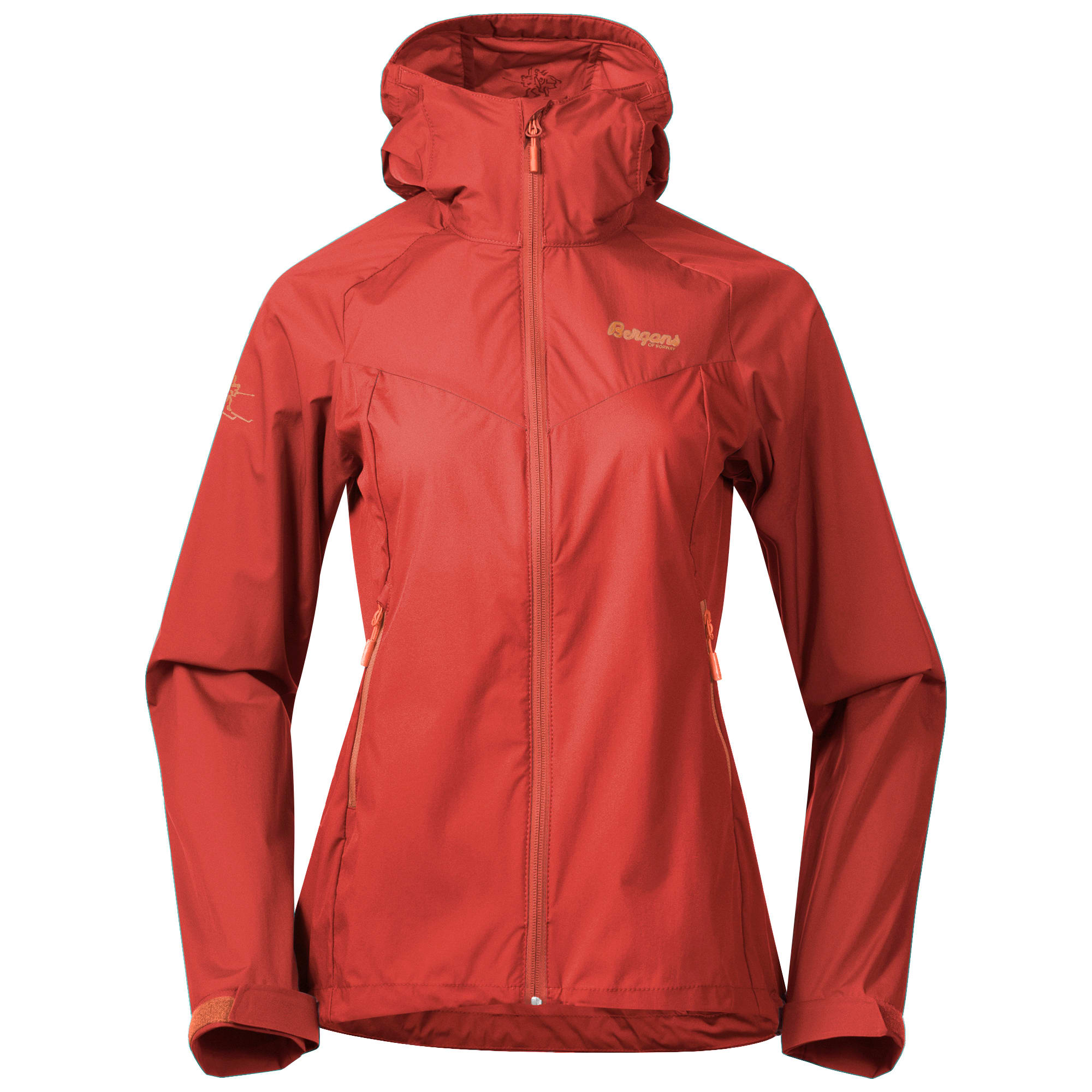 Women’s Microlight Jacket Brick/Cantaloupe