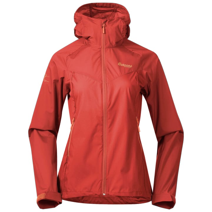 Women's Microlight Jacket Brick/Cantaloupe Bergans