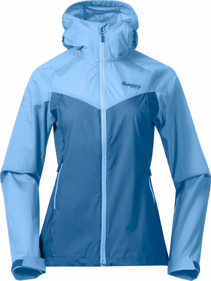 Bergans Women's Microlight Jacket North Sea Blue/Pacific Blue Bergans