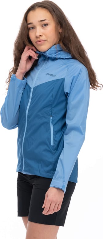 Bergans Women's Microlight Jacket North Sea Blue/Pacific Blue Bergans