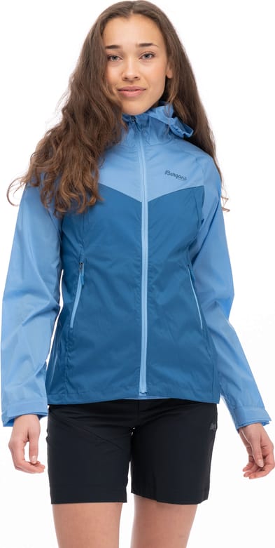 Bergans Women's Microlight Jacket North Sea Blue/Pacific Blue Bergans