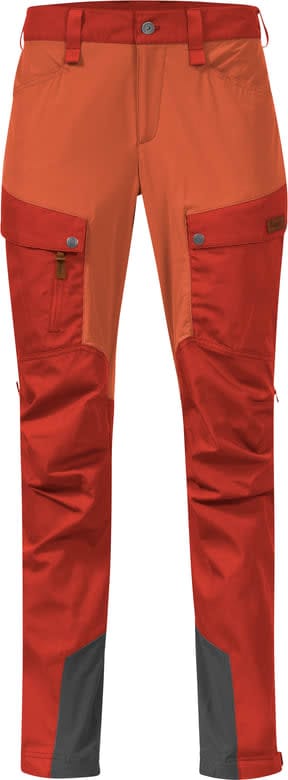 Bergans Women's Nordmarka Favor Outdoor Pants Dark Brick/Brick Bergans