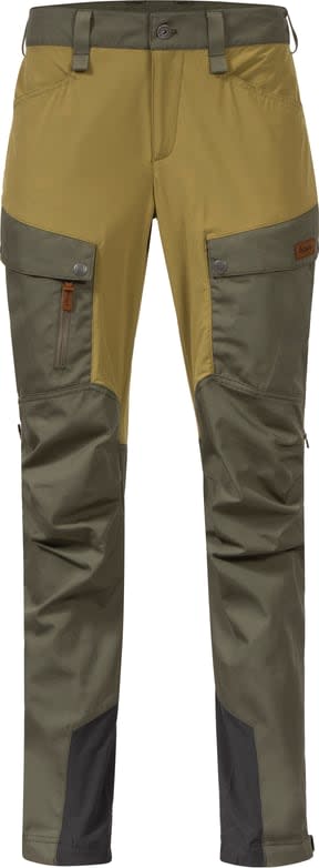 Bergans Women's Nordmarka Favor Outdoor Pants Green Mud/Olive Green Bergans