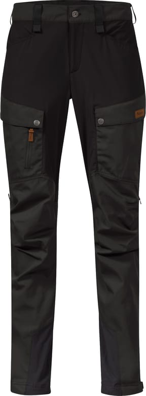 Bergans Women's Nordmarka Favor Outdoor Pants  Dark Shadow Grey/Black Bergans