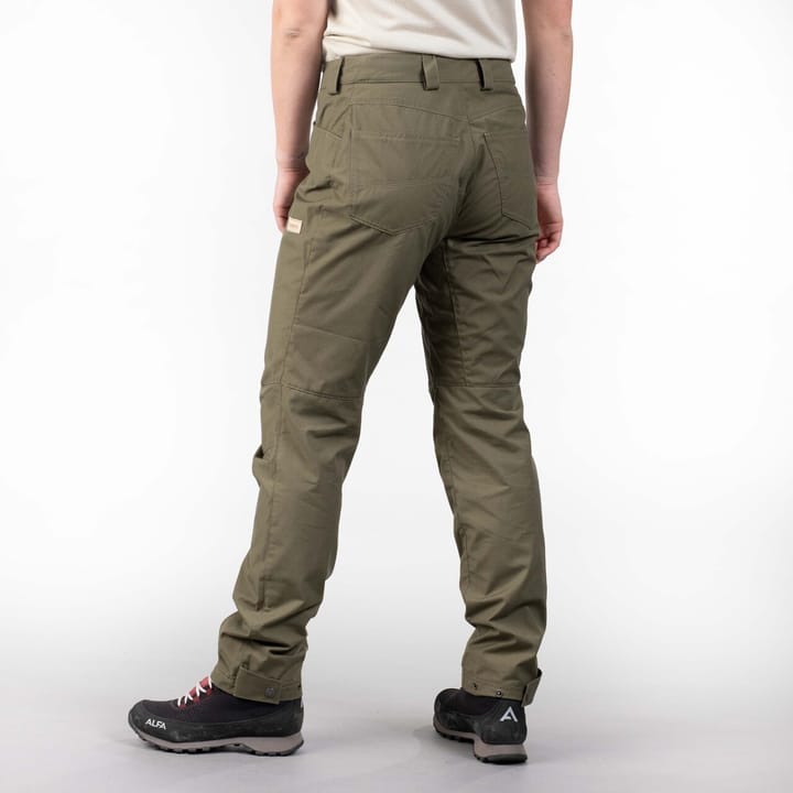 Women's Nordmarka Leaf Light Pants Green Mud Bergans