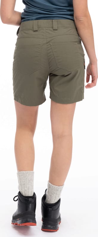 Women's Nordmarka Leaf Light Shorts Greenmud Bergans