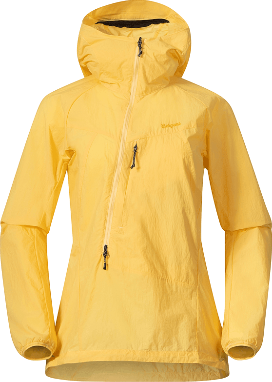 Bergans Women's Tind Windbreaker Anorak Buttercup Yellow Bergans