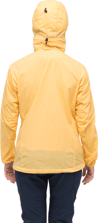 Bergans Women's Tind Windbreaker Anorak Buttercup Yellow Bergans