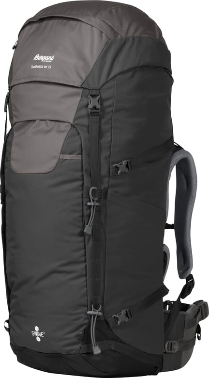 Bergans Women's Trollhetta V5 75 Solid Dark Grey/Solid Grey Bergans