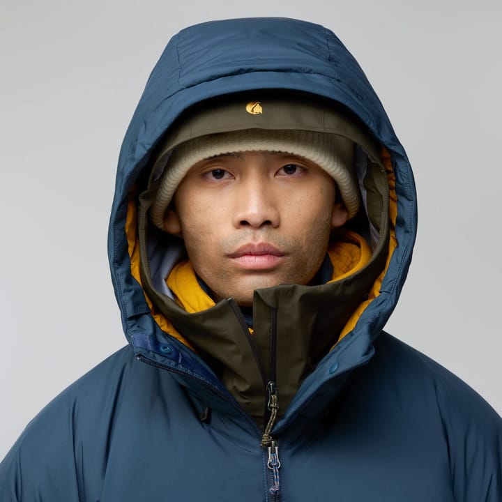 Fjällräven Men's Bergtagen 130 Insulation Jacket Mountain Blue/Mustard Yellow Fjällräven