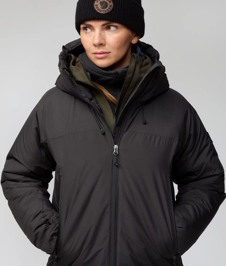 Fjällräven Bergtagen 130 Insulation Jkt W Black-deep Forest Fjällräven