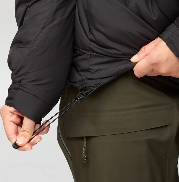 Fjällräven Bergtagen 130 Insulation Jkt W Black-deep Forest Fjällräven