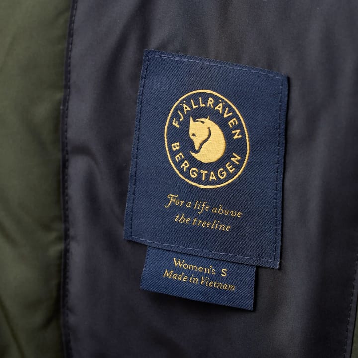Fjällräven Bergtagen 130 Insulation Jkt W Black-deep Forest Fjällräven