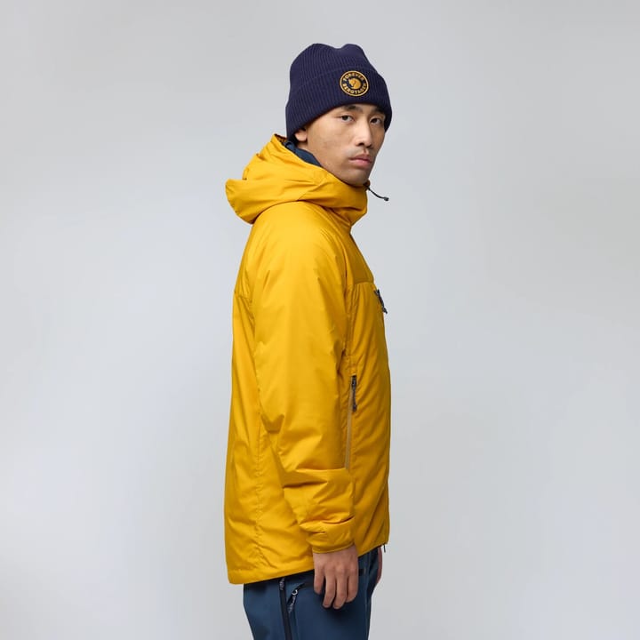 Fjällräven Men's Bergtagen 60 Insulation Jacket Mustard Yellow/Mountain Blue Fjällräven