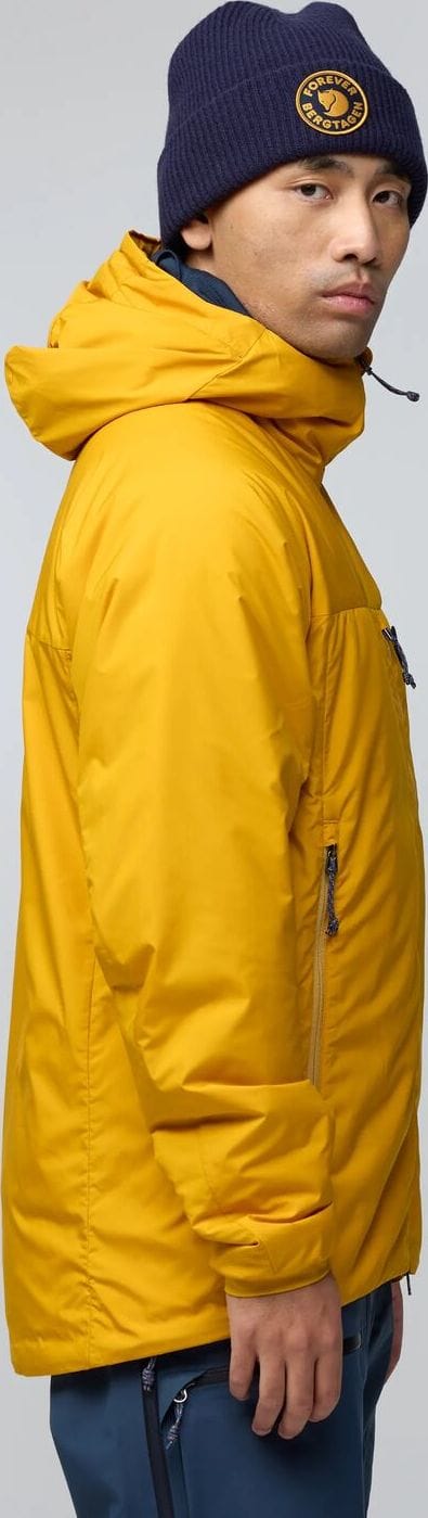 Fjällräven Men's Bergtagen 60 Insulation Jacket Mustard Yellow-mountain Blue Fjällräven Fjällräven Men's Bergtagen 60 Insulation Jacket Mustard Yellow-mountain Blue Fjällräven