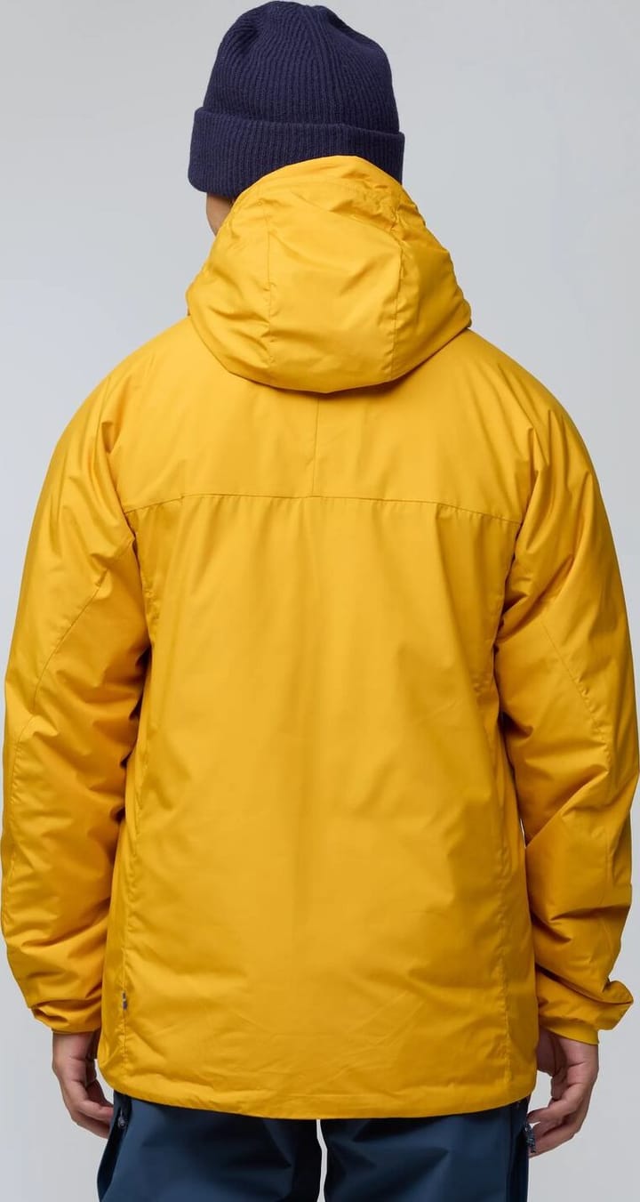 Fjällräven Men's Bergtagen 60 Insulation Jacket Mustard Yellow-mountain Blue Fjällräven