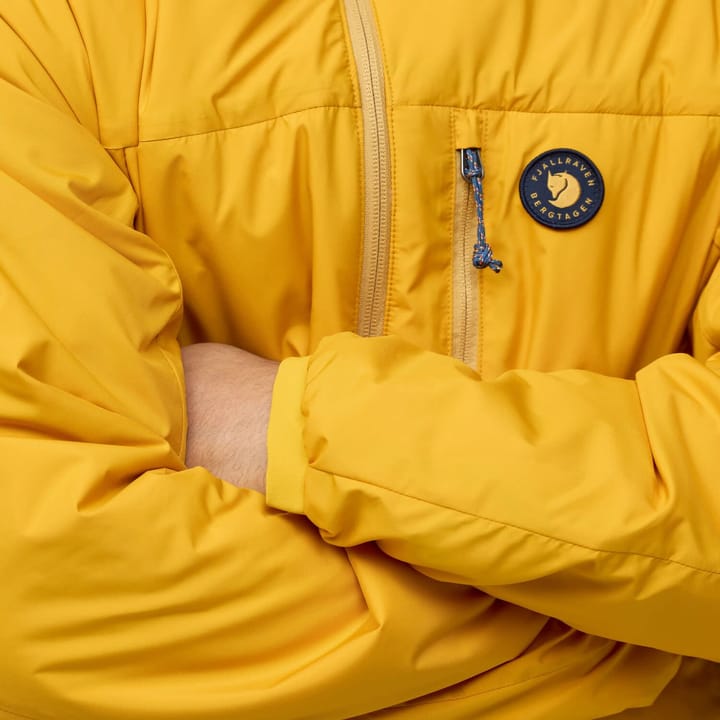 Fjällräven Men's Bergtagen 60 Insulation Jacket Mustard Yellow-mountain Blue Fjällräven