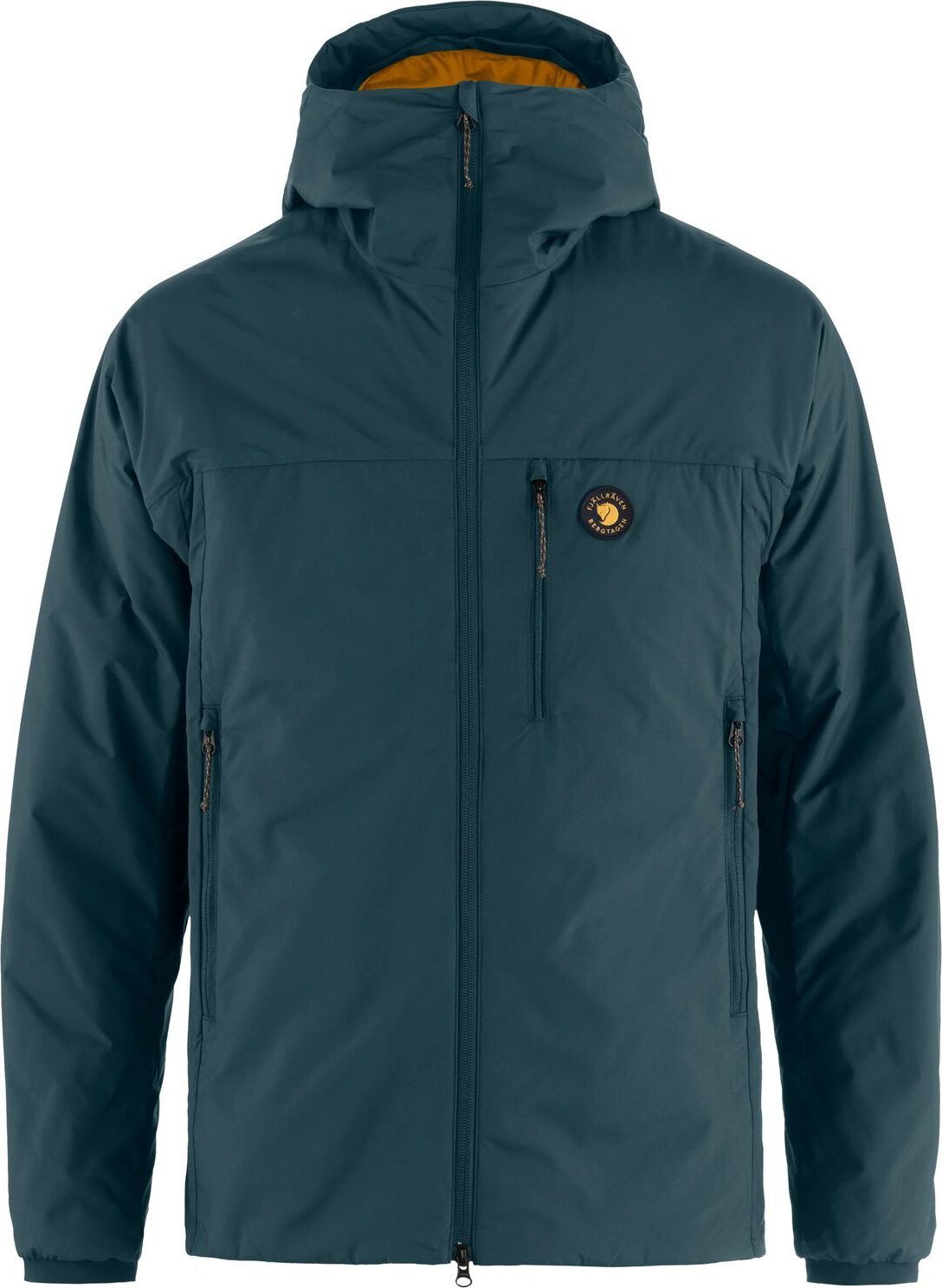 Fjällräven Men's Bergtagen 60 Insulation Jacket Mountain Blue-mustard Yellow