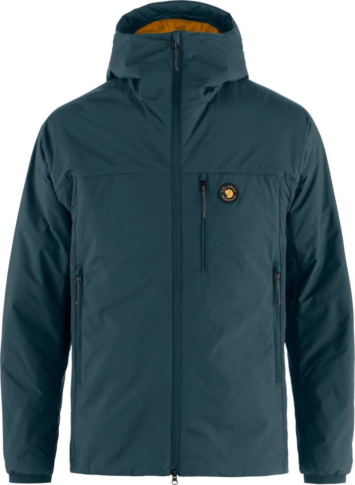Fjällräven Men's Bergtagen 60 Insulation Jacket Mountain Blue-mustard Yellow Fjällräven