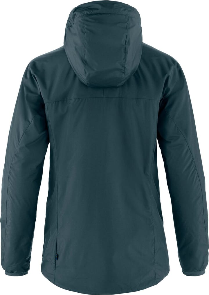 Fjällräven Women's Bergtagen 60 Insulation Jacket Mountain Blue-mustard Yellow Fjällräven