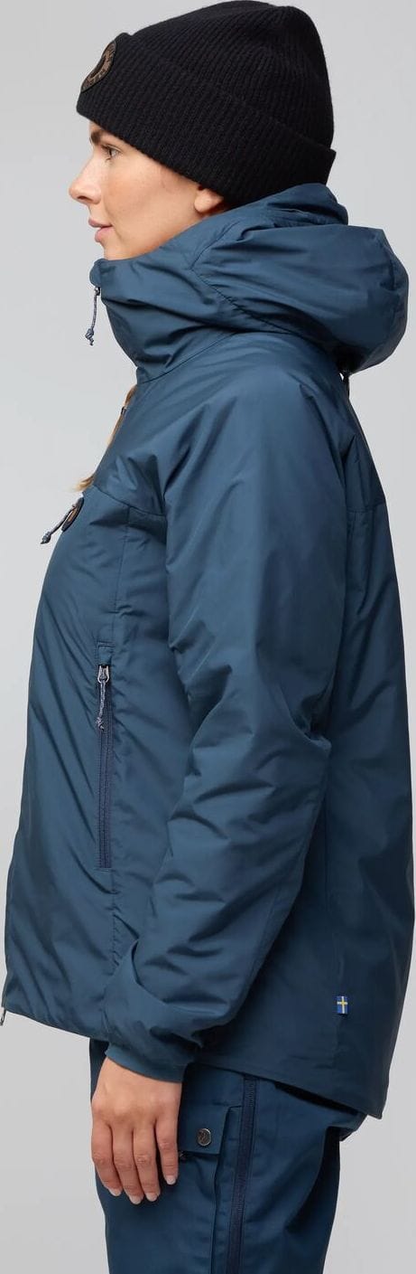 Fjällräven Women's Bergtagen 60 Insulation Jacket Black-deep Forest Fjällräven