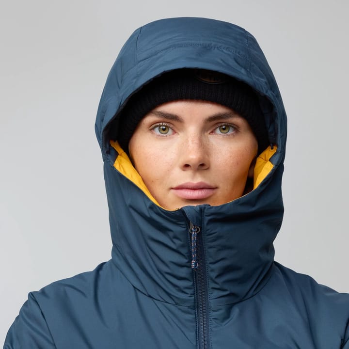 Fjällräven Bergtagen 60 Insulation Jkt W Mustard Yellow-mountain Blue Fjällräven