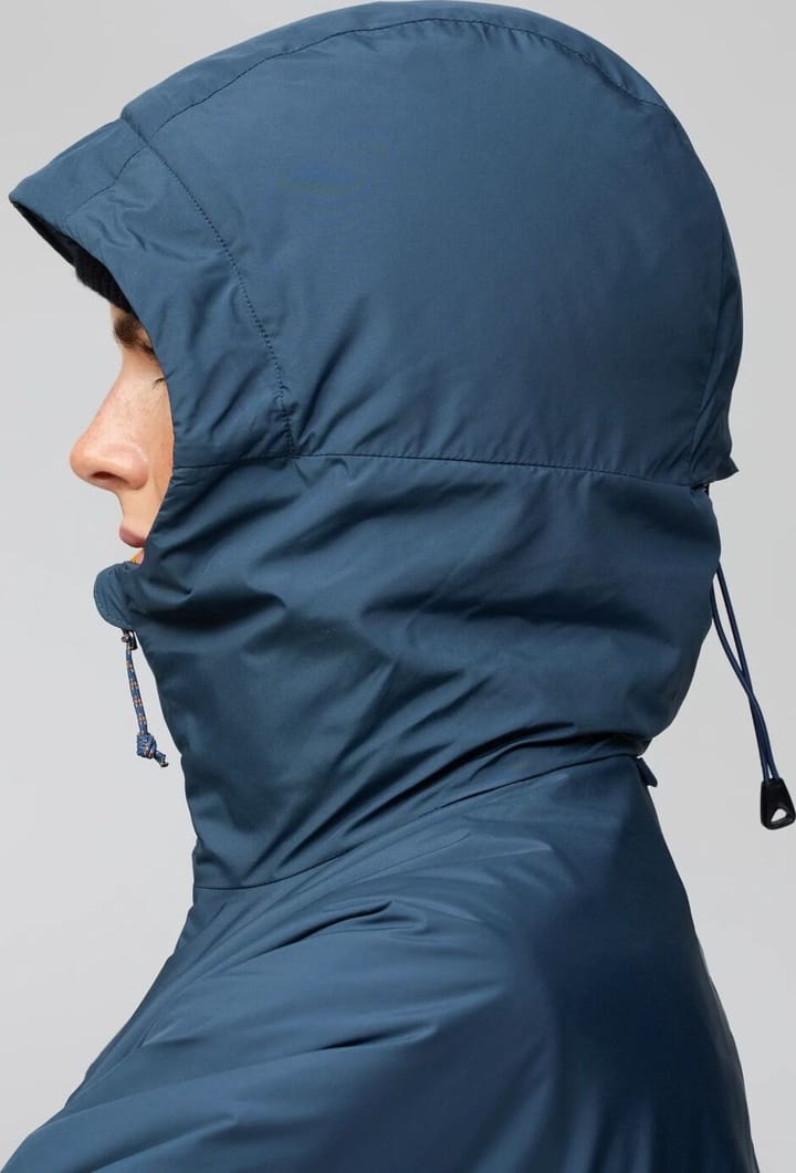 Fjällräven Women's Bergtagen 60 Insulation Jacket Mountain Blue-mustard Yellow Fjällräven