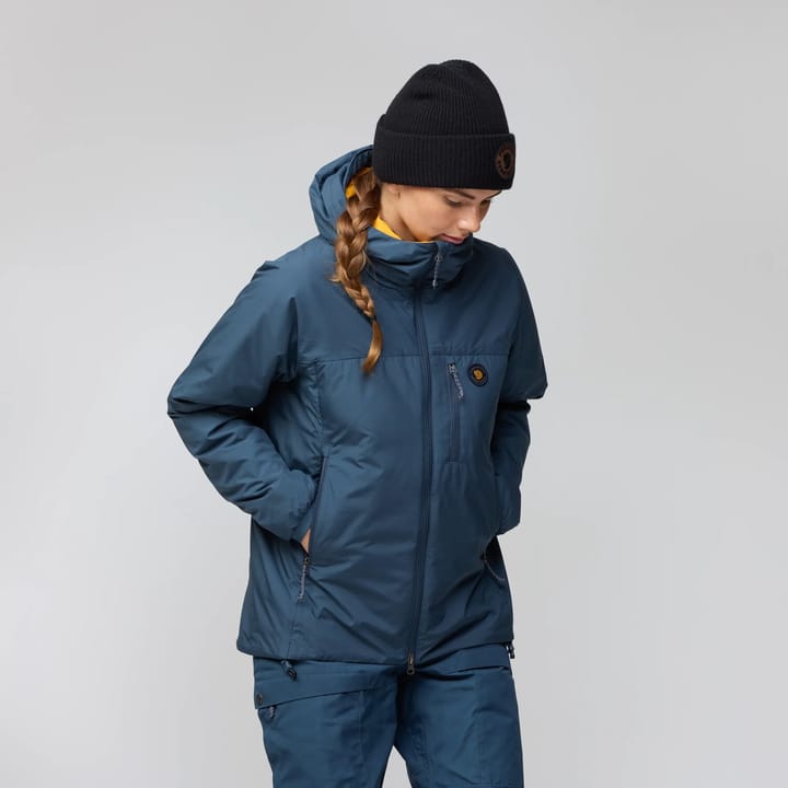 Fjällräven Bergtagen 60 Insulation Jkt W Mustard Yellow-mountain Blue Fjällräven