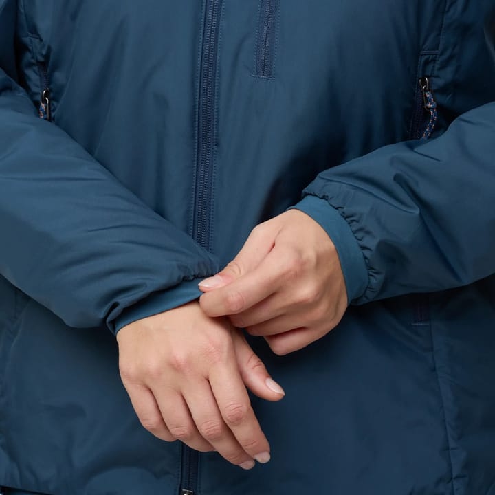 Fjällräven Women's Bergtagen 60 Insulation Jacket Mountain Blue-mustard Yellow Fjällräven