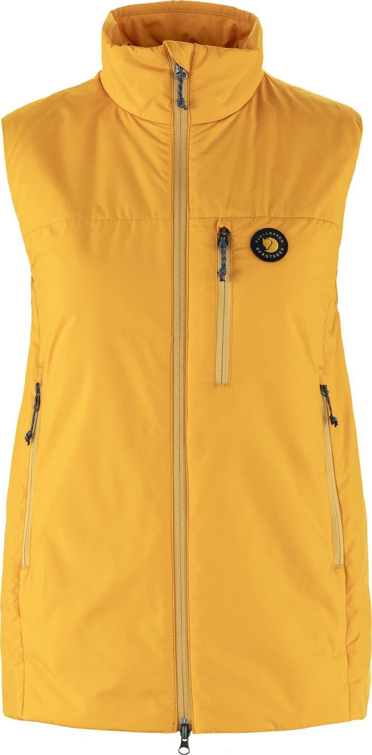 Fjällräven Bergtagen 60 Insulation Vest W Mustard Yellow