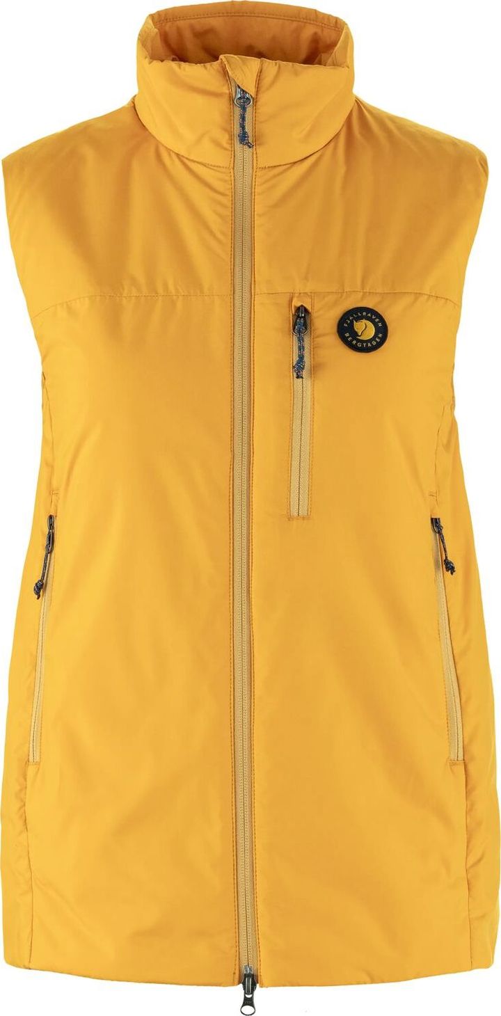 Fjällräven Bergtagen 60 Insulation Vest W Mustard Yellow Fjällräven