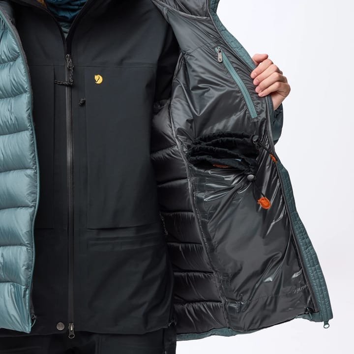 Fjällräven Women's Bergtagen Down Jacket Nimbus Blue Fjällräven