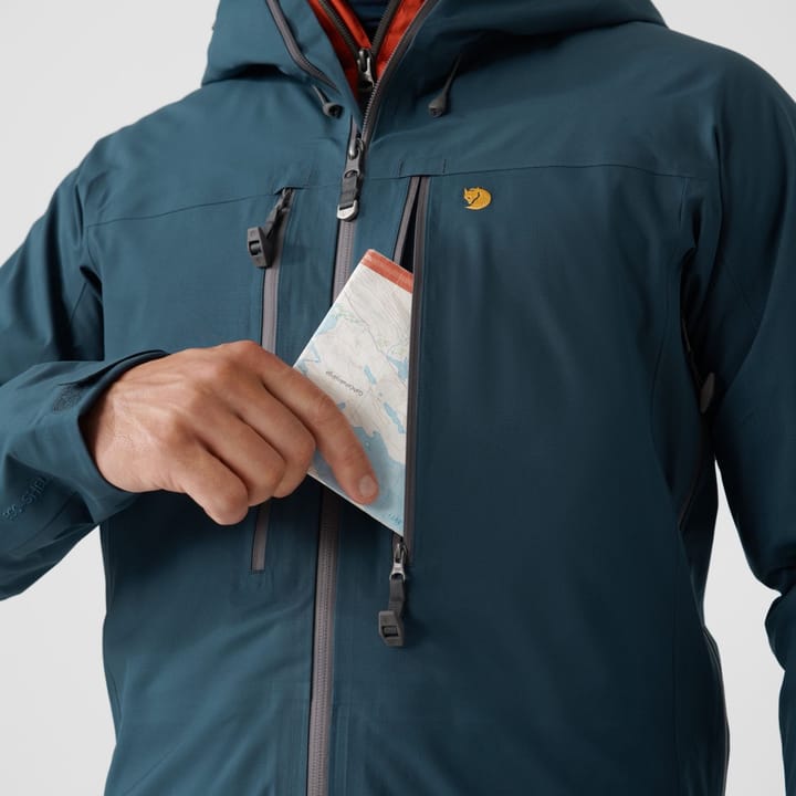 Fjällräven Bergtagen Eco-Shell Jacket M Mountain Blue Fjällräven Fjällräven Bergtagen Eco-Shell Jacket M Mountain Blue Fjällräven