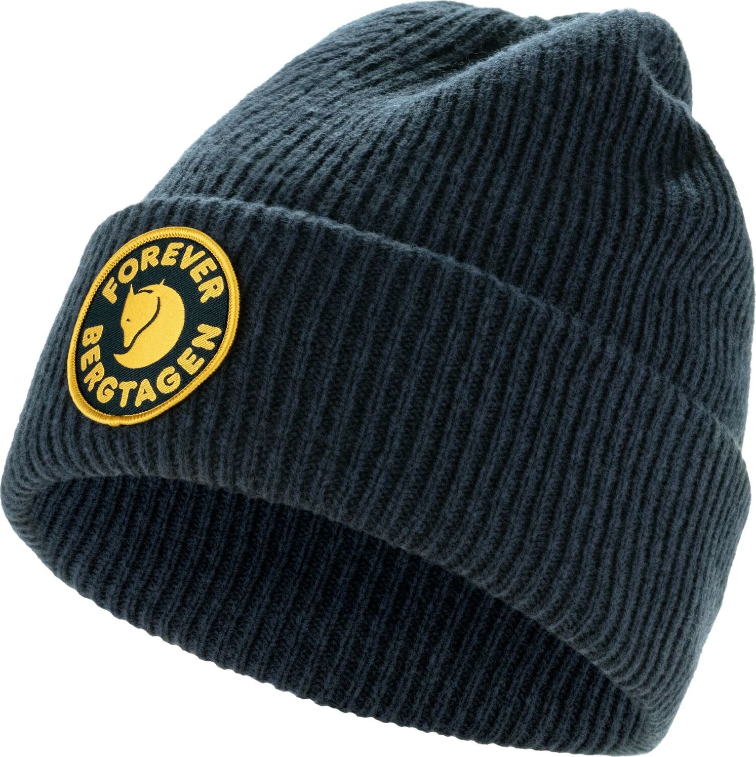 Fjällräven cuff Beanie Bergtagen Forever Wool Mustard Yellow Cuff mössor dam – bild 2