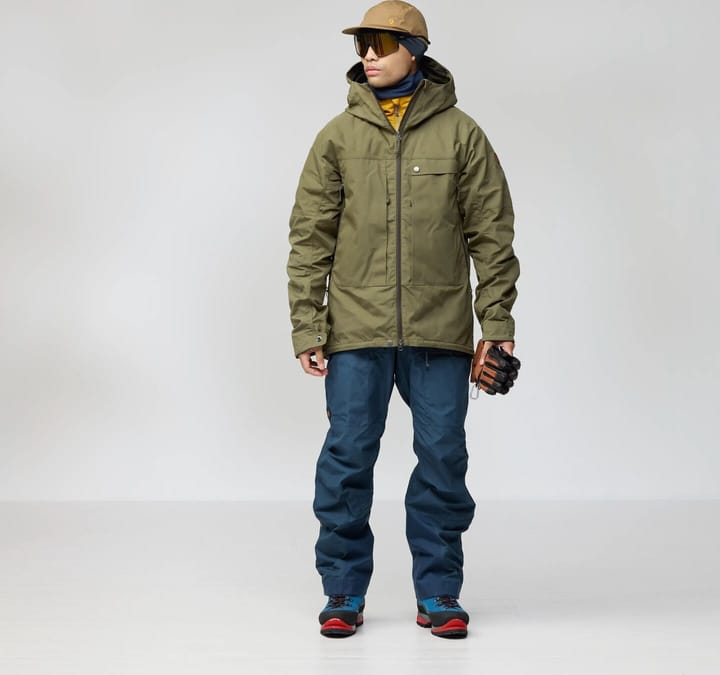 Fjällräven Bergtagen G-1000 Jacket M Flame Orange-mountain Blue Fjällräven