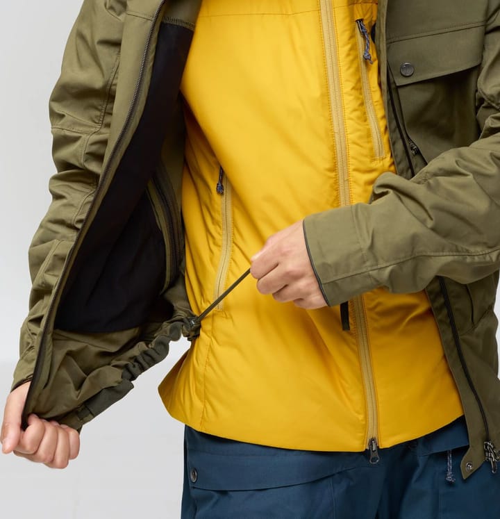 Fjällräven Bergtagen G-1000 Jacket M Flame Orange-mountain Blue Fjällräven