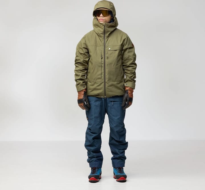 Fjällräven Bergtagen G-1000 Jacket M Flame Orange-mountain Blue Fjällräven