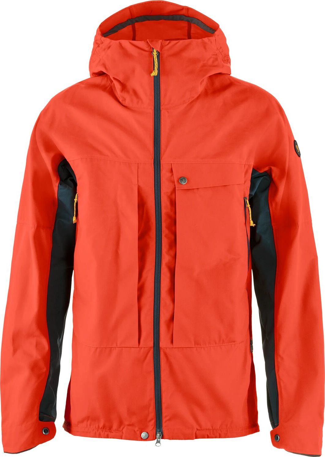 Fjällräven Men's Bergtagen G-1000 Jacket Flame Orange/Mountain Blue
