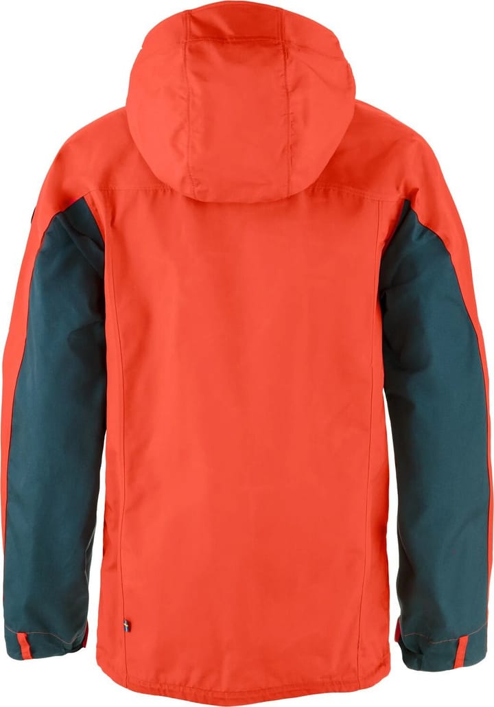 Fjällräven Men's Bergtagen G-1000 Jacket Flame Orange/Mountain Blue Fjällräven