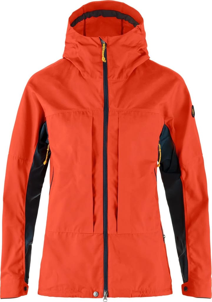 Fjällräven Bergtagen G-1000 Jacket W Flame Orange-mountain Blue Fjällräven