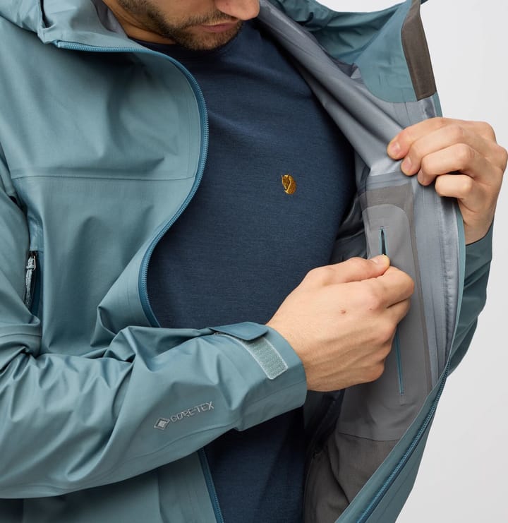 Fjällräven Bergtagen Gtx Lite Jacket M Nimbus Blue Fjällräven