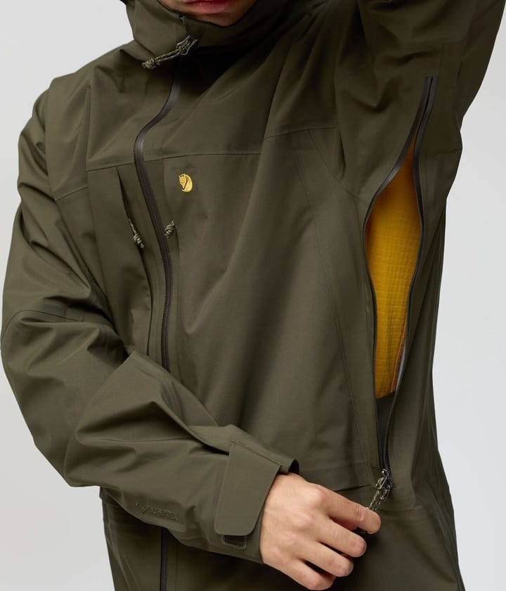 Fjällräven Men's Bergtagen GORE-TEX Touring Jacket Black Fjällräven