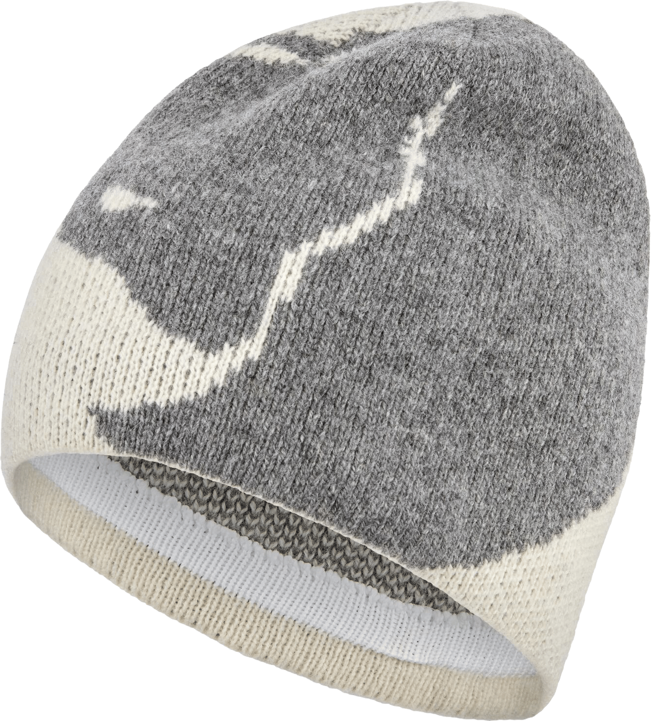 Fjällräven Bergtagen Jacquard Beanie Chalk White/Grey