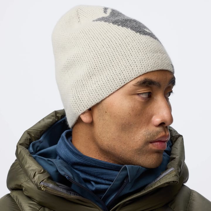 Fjällräven Bergtagen Jacquard Beanie Chalk White/Grey Fjällräven
