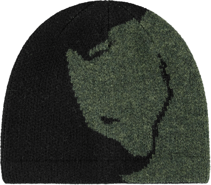 Fjällräven Bergtagen Jacquard Beanie Black/Deep Forest Fjällräven