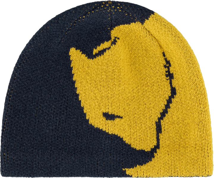 Fjällräven Bergtagen Jacquard Beanie Dark Navy/Mustard Yellow Fjällräven